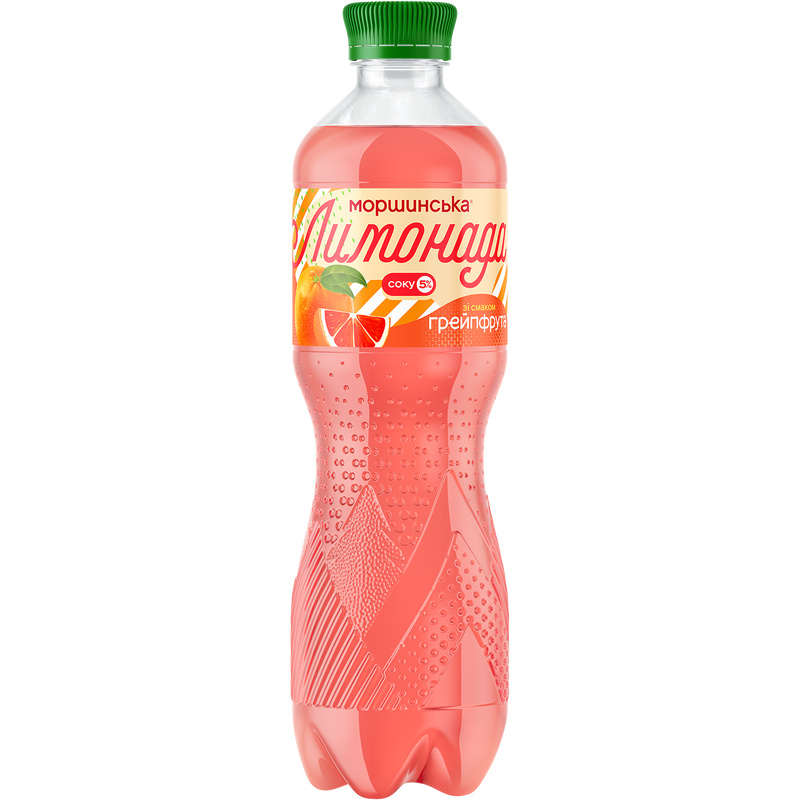 Вода солодка Моршинська, лимонад, 0.5 сл/газ ПЕТ